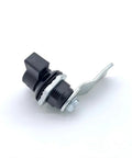 Zinc Alloy Quarter Turn Wing Mailbox And Cabinet Lock, Rustproof Diecast Construction With Chrome Plated Steel Finish, Keyed Alike Option