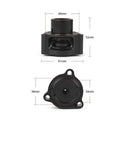 Multi Car Compatible Turbo Valve Aluminum Car Adapter Kit For 2.0T VTA DV Plus Diverter Valve, aircraft-grade aluminum, size diagram
