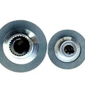 Fully Replaces BFK458-06E 08E 10E 12E 14E 16E 18E Motor Brake Disc With Electromagnetic Safety, shown in front view.