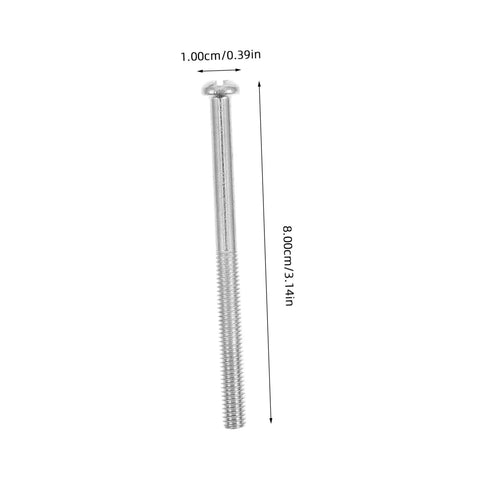 32 Piece Toggle Bolts Wing Nut Kit Heavy Duty Metal Drywall Anchors And Assorted Screws For Securely Hanging Heavy Items On Walls Easy Installation And Strong Hold, 8cm screw