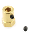 37mm DC motor mount bracket with hex coupling for secure attachment