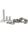 Components of a Rock Crawling Ready Heavy Duty Mechanical Differential Locker With 26 Spline Axles for off-road performance.