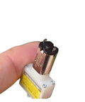 Straight Up Water Tank Pump Motor Swap Out For Robotic Vacuum Cleaners, showing compact motor design and connector for easy installation.