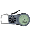 Real Deal Digital Caliper Gauge Boasting A Tough Rust Resistant Build And Super Grippy Handle For Knockout Precision Readouts On All Your Outside Inside Measurements Around The Workshop, showing measurement display and buttons.