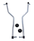 LH And RH Steering Drag Link Set With Dust Caps For Lawn Tractors Drop-In No-Fuss Replacement Compatible With Husqvarna Craftsman AYP Electrolux Poulan Pro PB175A42LT Jonsered 2754GTHI Lazer LZ11577, two metal links