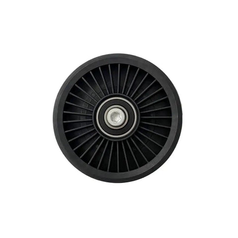 Heavy Duty Engine Drive Belt Idler Pulley For BMW F20 F30 E60 E65 E90 And FAW Cars circular black plastic pulley with bearing.
