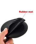 5.9 Inch NMO Magnetic Mount Antenna Base For Ham Mobile Radio With 16.4 Ft RG58 Coax Cable PL259 Plug showing rubber mat