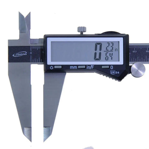 Beefy Screen Digital Caliper 0 To 12 Inches With IP54 Splash, Oil And Dust Resistance displaying 0.23 inches on LCD