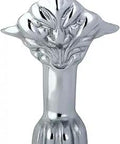 Boss Lion Paw Cast Iron Tub Feet In Polished Chrome With Built In Adjustable Feet For Uneven Floors Set Of 4, single foot view