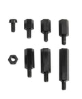 Non Conductive Nylon M3 Hex Spacer Set For Drones And PCBs, 540 Or 720 Piece Standoff Nut Kit, hex spacers and M3 screw sample