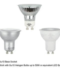 Gu10 base socket bulbs for Three Light Kitchen Track Lighting With Modern S Shaped Ceiling Track Bar In Brushed Nickel Finish.