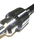 Pro Grade Heavy Duty Drill Chuck Kit 1/32 To 5/8 Inch With Chuck Key And R8 Arbor For Drill Presses And Lathes JT33 Mount 0.005 Inch Runout