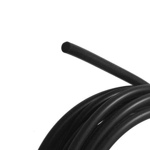 Silicone Air Hose 4.5m 7mm OD 3mm ID for car marine truck high temperature tubing, shown in a coiled close-up view.