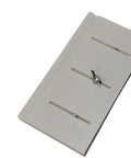 Universal Track Assembly Jig For Tank Models, Multi Functional Tool For Model Building shown in white plastic with alignment slots