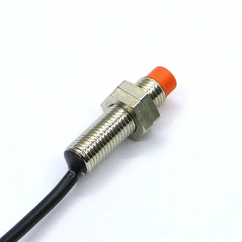 Inductive Proximity Sensor With Motion Detect For Industrial Automation FR08 2DP Non Flush Switch A True Workhorse For Heavy Duty Machinery High Sensitivity Proximity Switch, threaded metal body with cable