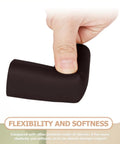 Demonstrating flexibility of Heavy Duty NBR Corner Guards Set Thickened Protective Corner Protectors With Impact Absorption