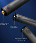 Premium Aviation Carbon Fiber Pool Cue Single Shaft Kit with 3/8 X 8 Radial Pin and Uni Loc Joint details and specifications.