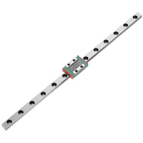 Super Durable Miniature Linear Rail Guide Equipped With A Slick Bearing Steel Slide Carriage For Ultra Snappy Motion On 3D Printers And Tight Tolerance Maker Projects