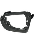Slick Black Left Side Rearview Mirror Housing Frame And Glossy Ring Cover Fits Like A Glove On Tesla Model 3 All Models underside view