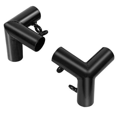2 Inch Slant Roof Corner Canopy Fitting Kit For DIY Canopy Frames Heavy Duty Metal Connector For Carport Shed Gazebo Greenhouse Compatible With 4, 6, 8 And 10 Leg Setups (4 Leg Kits)