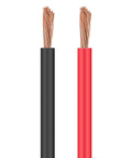 Black and red power cables for Beefy Heavy Duty 150 Millimeter Stroke Electric Linear Actuator 24V DC Motor Reclining Sofa