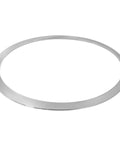 Headlight Bezel Replacement for 2014 to 2024 Mini Cooper S F55 F56 F57 Hatchback Right Side Silvery ABS Plastic Trim Cover