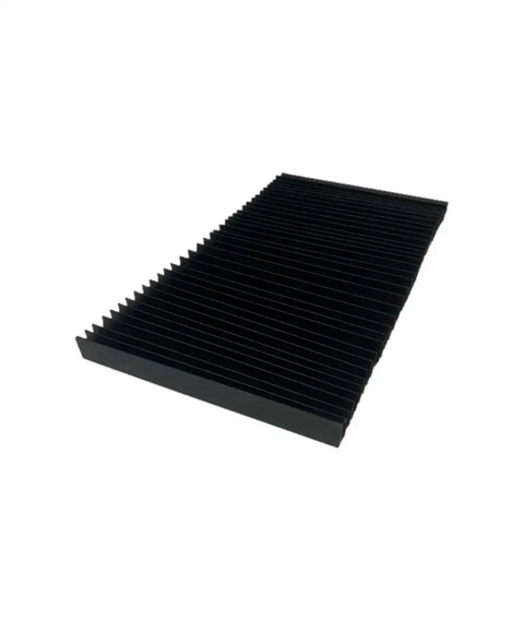 Beefed Up Flexible Dust Guard Cover For CNC Milling Machine Accordion Bellows Shield 1500mm Long Tri Proof Cloth