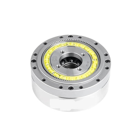 CD20 Harmonic Drive Reducer for Nema 34 Stepper Motor 70mm Hollow Flat High Torque 100 to 1 Gear Reduction SHD 20 front view