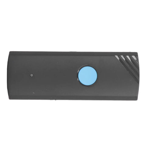 Versatile Wireless Barcode Scanner With USB And Bluetooth Modes for 1D And 2D Barcodes works with tablet phone PC and laptop, top view