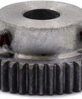 Beefy 1M 34T Spur Gear With 34 Teeth Metal Gear Inner Hole Bore Options 6mm 8mm 10mm 12mm Mini Pinion Gear 45 Steel Gear