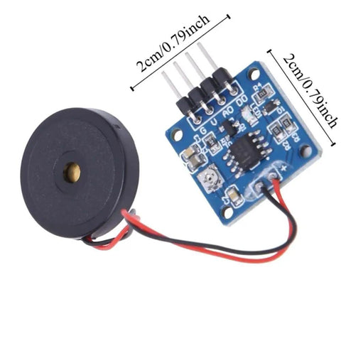 2 Pack Piezoelectric Vibration Sensor Module With 5V DC AD DO Output High Sensitivity Vibration Switch wiring details