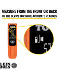 Super Handy Laser Distance Measure That Runs From 2 Inches To 100 Feet With Sharp Precision Reads Feet Inches And Meters Backlit LCD