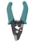 Heavy Duty 3 Hole Wire Stripper With Knockout Ergonomic Grip And Ridiculously Smooth Adjustable Aperture for cable prep.