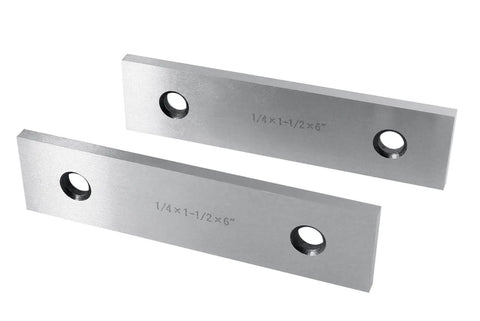 One Quarter Inch Precision Parallel Set Nine Pairs Six Inch Length Pro Grade Hardened Alloy Steel Ground To 52 58 HRC Height And Parallelism Accuracy Plus Minus 0.0003 Inch Model Eg10 1432