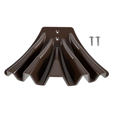 Heavy Duty Gutter Downspout Diverter Extension For Home And Garden, Rainwater Redirector with screws, front view