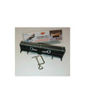 Strip Clamp And Hull Vise For Wooden Ship Models displayed with packaging and screw clamp attachment.