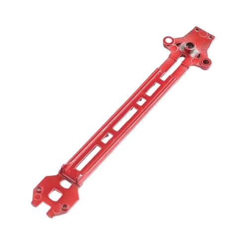 Beefy Metal RC Car Chassis Frame Upgrade Kit For 1/16 Scale Racing Cars 16101 16103 6002 Red Easy Install Durable Second Floor Plate