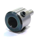 Front view of annular cutter holder with 1/2-in shank, steel body, lock screw