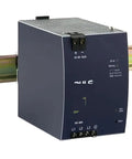 Heavy Duty Industrial Power Supply Xt40 362 Built Like A Tank Beefed Up With Rock Solid Voltage Regulation Smooth Operation Wide Range AC Input Rugged Metal Chassis, compact design mounted on metal rail.