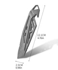 Dope Multitool Pry Bar Bottle Opener For Camping And Outdoors, Portable Pocket Tool with crowbar design, shown at 12.1cm x 2.5cm