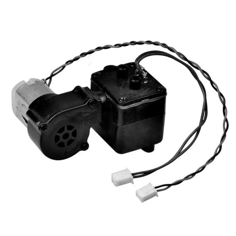 1 To 16 RC Exhaust Smoke Generator For HengLong 3918 Tank Upgrade Kit, durable plastic and metal, easy install, black components, wires visible