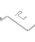 Steel Fence Wire Tightener 20 Pieces Kit With Tightening Handle For Quick Firm Fixing Garden And Farm Tensioner Tool shown in silver metal
