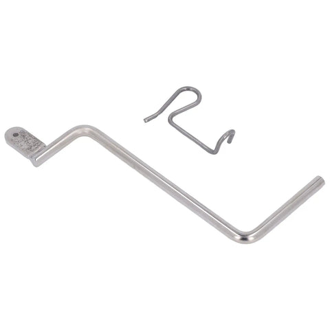 Steel Fence Wire Tightener 20 Pieces Kit With Tightening Handle For Quick Firm Fixing Garden And Farm Tensioner Tool shown in silver metal