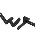 Heavy Duty Stainless Steel Door Hinges Black 130 Lbs Set 270 Degree Rotating For Cabinets And Gates 2 Piece Pair Built Tough
