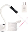 Magnetic Quilting Light With Crosshair Guide Adjustable Red Laser For Straight Stitching USB cord and magnetic mount