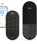 Smart Wi-Fi Deadbolt Door Lock With Fingerprint Recognition, No-Fuss Keypad, App Control, Bluetooth And Voice Assistant Support