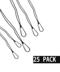25 Pcs Batting Cage Net Hangers with Steel Carabiners and Lanyards for Baseball Golf Backyard Rope Net Accessories