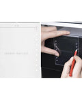 Free installation template with Brushed Satin Nickel Cabinet Pulls Curved Arched Handles for 3 Inch Hole Centers