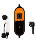 Portable Electric Vehicle Charger 3.5 Kw Evse Wall Box Level 2 Gbt Plug showing charger display and cables for home or travel use.