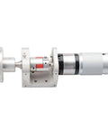 Side view of heavy-duty motor from 152mm Omni Mecanum Wheel Set With Four 24V 120W Encoder Motors 100kg Load Capacity 230rpm kit